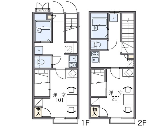 新神戸駅 徒歩18分 1階の物件間取画像